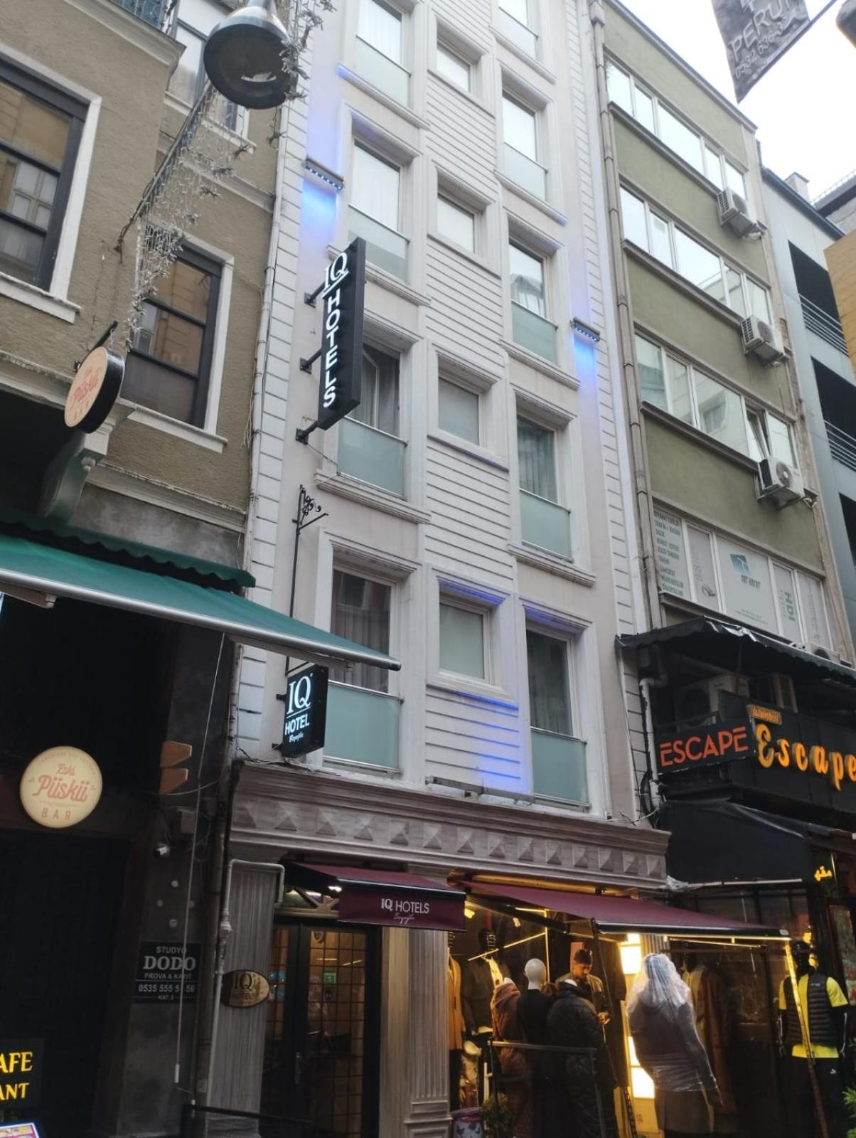 Iq Hotel Beyoglu Istanbul Eksteriør billede
